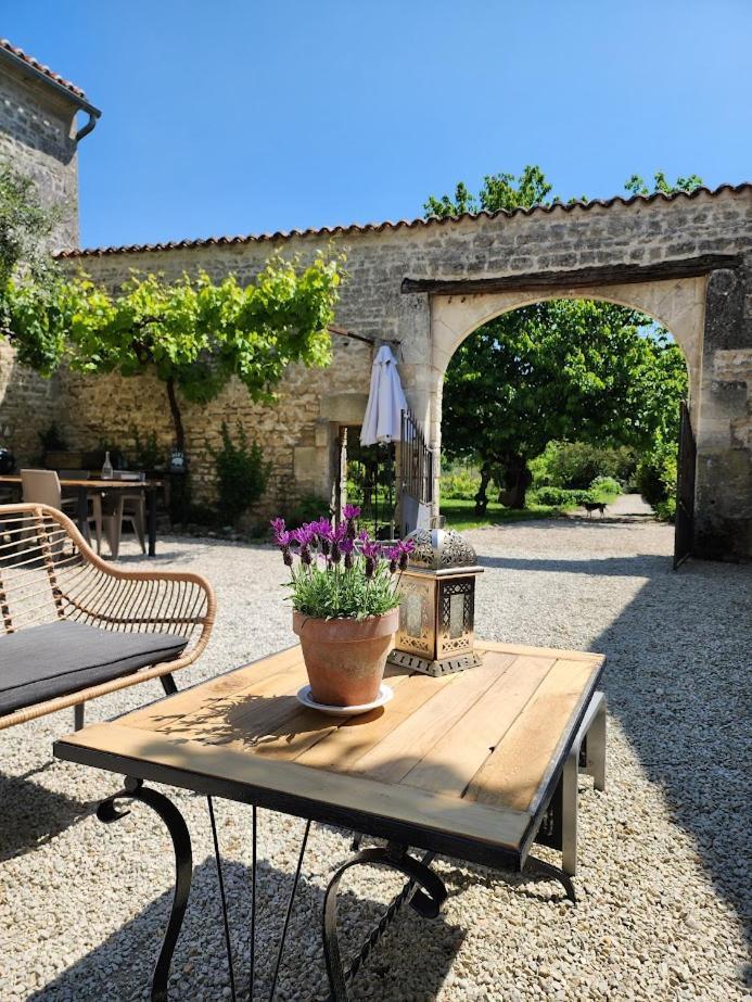 Gite Le Bonheur Hiersac Exterior foto